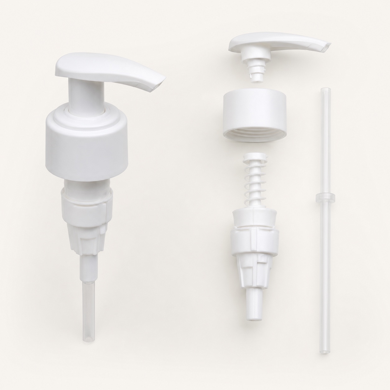 External-Spring Lotion Pump product view