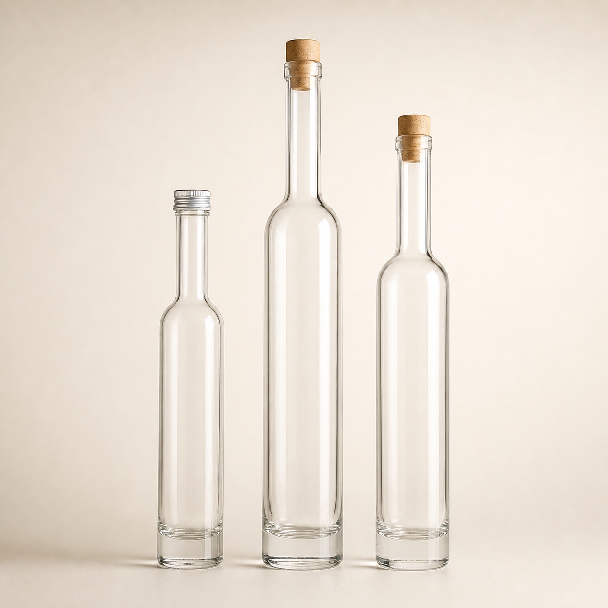 Custom Tall Grappa and Liqueur Glass Bottle product view